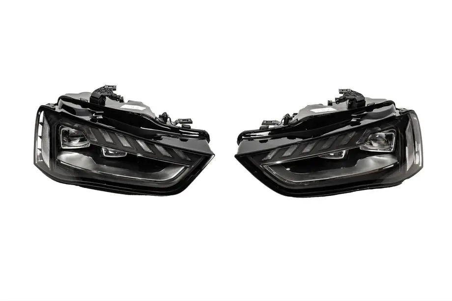 Audi A4 B8 2007–2015 Etuajovalot Full LED -moduuleilla (2012-2015, Halogen to LED, 2 kpl) Image