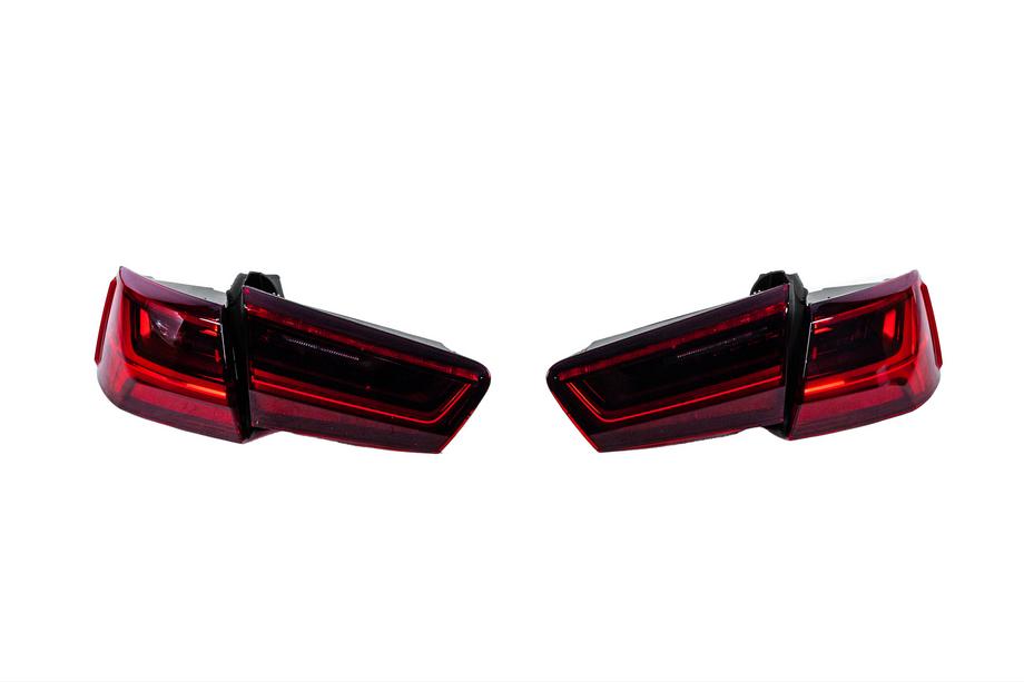 Audi A6 C7 2011–2017 LED-takavalot LOW-Profile (2014-2017, 2 kpl) Image