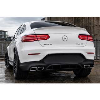 Takadiffuusori pakoputken päillä Silver (AMG63-design) kuva 2