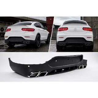 Takadiffuusori pakoputken päillä Silver (AMG63-design) kuva 1
