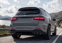 Mercedes GLC X253 2015–2022 Takatdiffuusori pakoputken päillä Silver (AMG63 Design) kuva 2