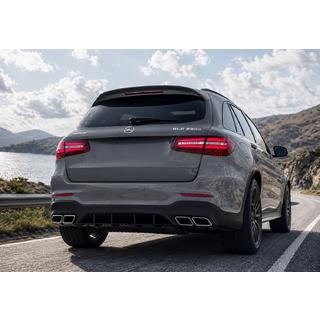 Takatdiffuusori pakoputken päillä Silver (AMG63 Design) kuva 2