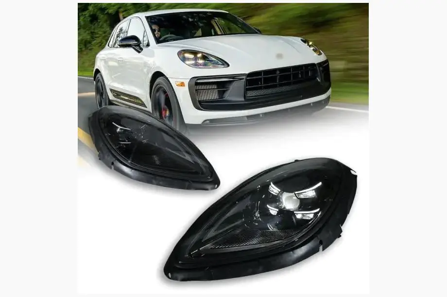 Porsche Macan 2014–2024 Ajovalot Black (2018-2021, 2 kpl) Image