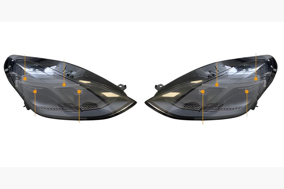 Tesla Model Y 2020– Ajovalot (2 kpl) Image