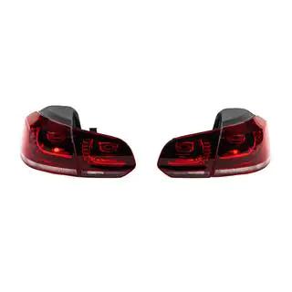 LED-takavalot (2 kpl) Volkswagen Golf 6 2008–2014 kuva 1