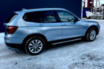 BMW X3 F25 2011–2018 Alkuperäiset sivuaskelmat V1 (2 kpl, alumiini) kuva 5