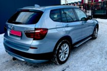 BMW X3 F25 2011–2018 Alkuperäiset sivuaskelmat V1 (2 kpl, alumiini) kuva 7