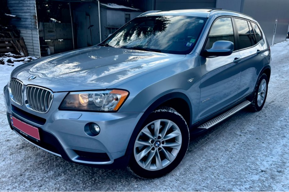 BMW X3 F25 2011–2018 Alkuperäiset sivuaskelmat V1 (2 kpl, alumiini) Image
