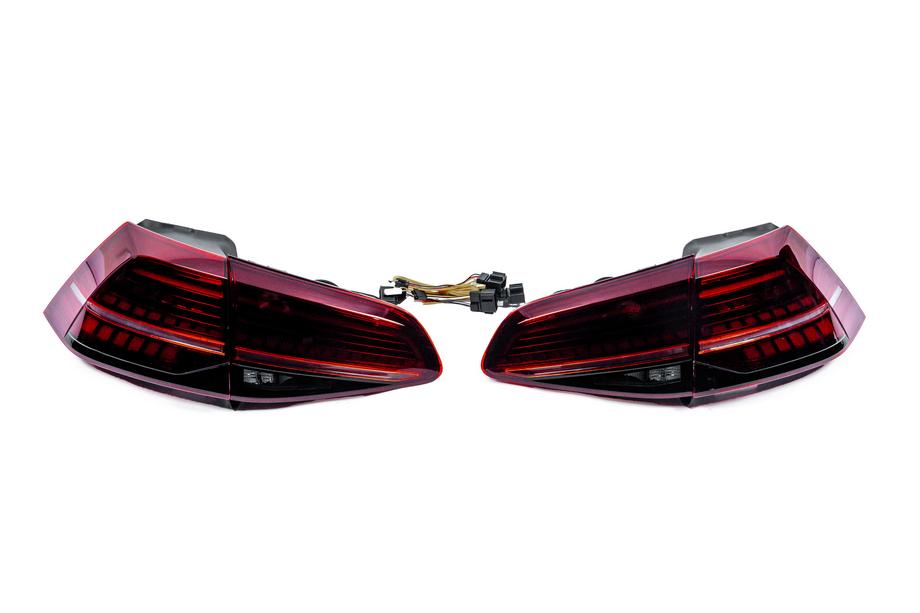 Volkswagen Golf 7/E-Golf 2012–2020 LED-takavalot (2017+, 2 kpl) Image