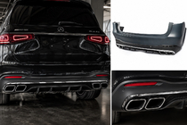 Mercedes GLS X167 2019– Takapuskuri AMG-diffuusorilla GLS63 kuva 1
