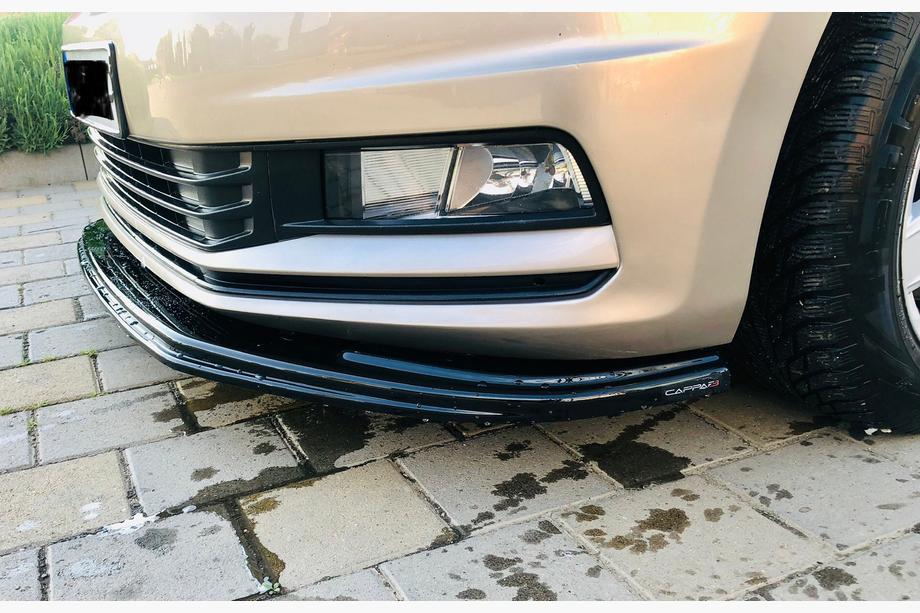 Volkswagen Touran 2015– Etupuskurin lip-spoileri (ABS) Kuva 1