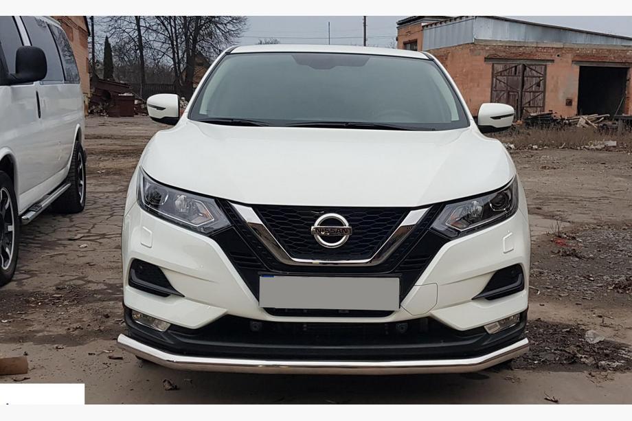 Nissan Qashqai 2014–2021 Etusuojakaari ST008 (2017-2021, ruostumaton teräs) Image