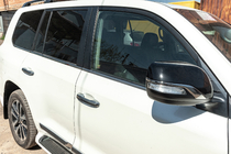 Toyota Land Cruiser 200 2007–2021 Ikkunalistat (6 kpl, ruostumaton teräs) kuva 14