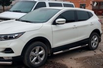Nissan Qashqai 2014–2021 Sivusuojaputket (2017-2021, 2 kpl, ruostumaton teräs) kuva 1