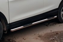 Nissan Qashqai 2014–2021 Sivusuojaputket (2017-2021, 2 kpl, ruostumaton teräs) kuva 2