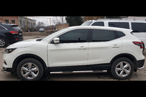 Nissan Qashqai 2014–2021 Sivusuojaputket (2017-2021, 2 kpl, ruostumaton teräs) kuva 5