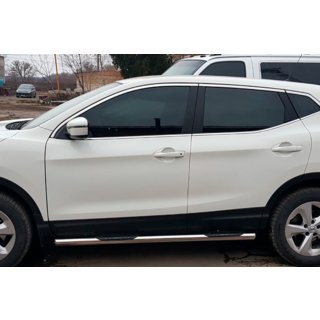 Sivusuojaputket (2017-2021, 2 kpl, ruostumaton teräs) Nissan Qashqai 2014–2021 kuva 3