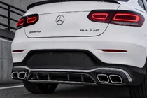 Mercedes GLC Coupé C253 2016–2023 Takadiffuusori pakoputken päillä Silver (AMG63 design 2020-2022) kuva 3