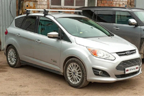 Ford C-Max/Grand C-Max 2010–2019 Kattotangot sileälle katolle (2 kpl, Asaf V4) kuva 5