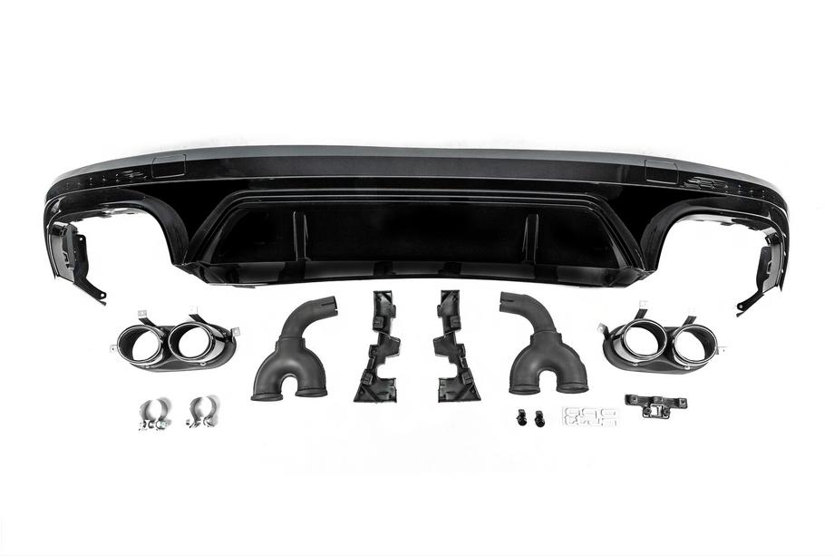 Audi Q5 2017–2025 Takadiffuusori SQ5-tyyliin (2017-2020, mustilla pakoputkenpäillä) Image