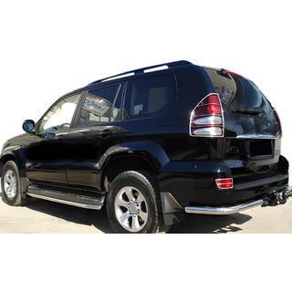 Takakulmapalat AK003 (2 kpl, ruostumaton teräs) Toyota Land Cruiser Prado 120 2002–2009 kuva 1