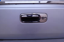 Volkswagen Caddy 2004–2010 Takalukun kahvan suojus (ruostumaton teräs) Carmos - turkkilainen teräs kuva 1