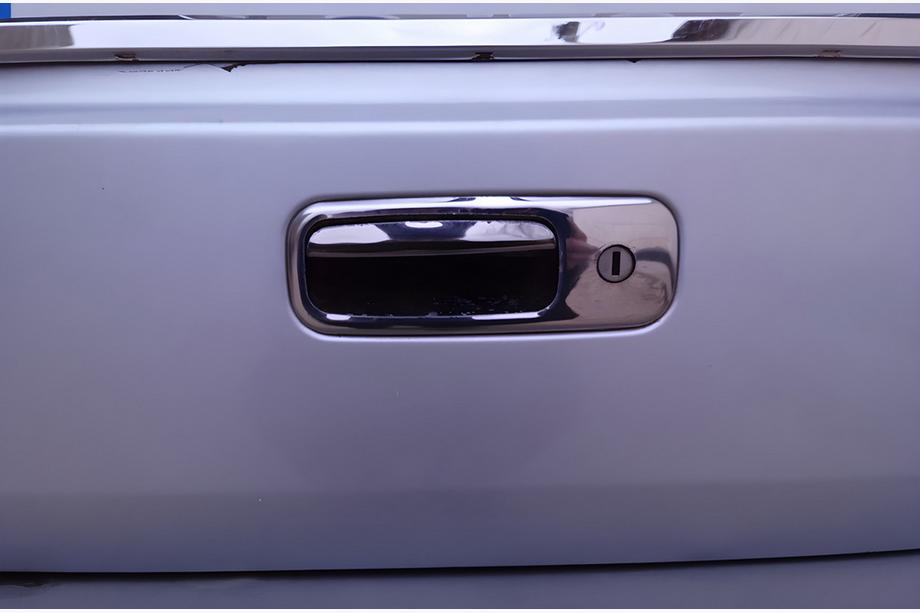 Volkswagen Caddy 2004–2010 Takalukun kahvan suojus (ruostumaton teräs) Carmos - turkkilainen teräs Image
