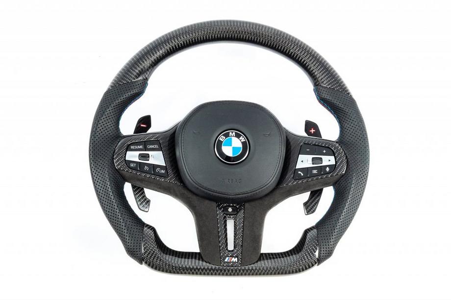 BMW 3-sarja G20/G21 2018– Ohjauspyörä (hiilikuitu) Image