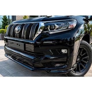 Etupuskurin lip-spoileri Executive (2017+) Toyota Land Cruiser Prado 150 2009–2023 kuva 3