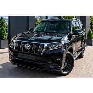 Etupuskurin lip-spoileri Executive (2017+) Toyota Land Cruiser Prado 150 2009–2023 kuva 4