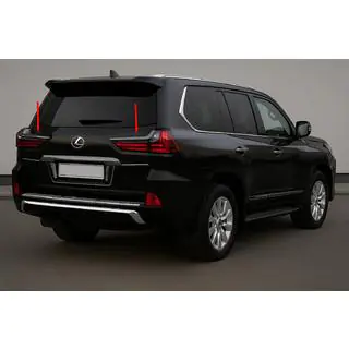 Takavalojen koristekehykset BlackEdition (2016+) Lexus LX570/450d 2008–2022 kuva 1