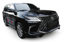 Lexus LX570/450d 2008–2022 BlackEdition listan suojakuoret (2016+) kuva 1