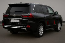 Lexus LX570/450d 2008–2022 BlackEdition listan suojakuoret (2016+) kuva 2