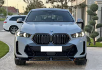 BMW X6 G06 2019–2027 Etupuskurin spoilerilippa Paradigm Black Knight (M-Sport, 2023+) kuva 1