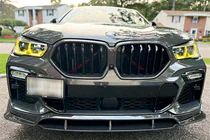 BMW X6 G06 2019–2027 Etupuskurin lippa Carbon V1 (M-Sport, 2018-2022) kuva 2