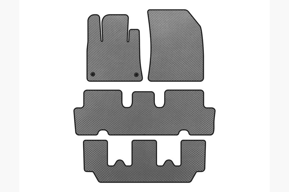 Citroen C-4 Picasso 2013–2022 EVA-lattiamatot V1 (3 riviä, harmaa) Image