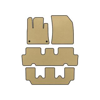 EVA-lattiamatot V1 (3 riviä, beige) Citroen C-4 Picasso 2013–2022