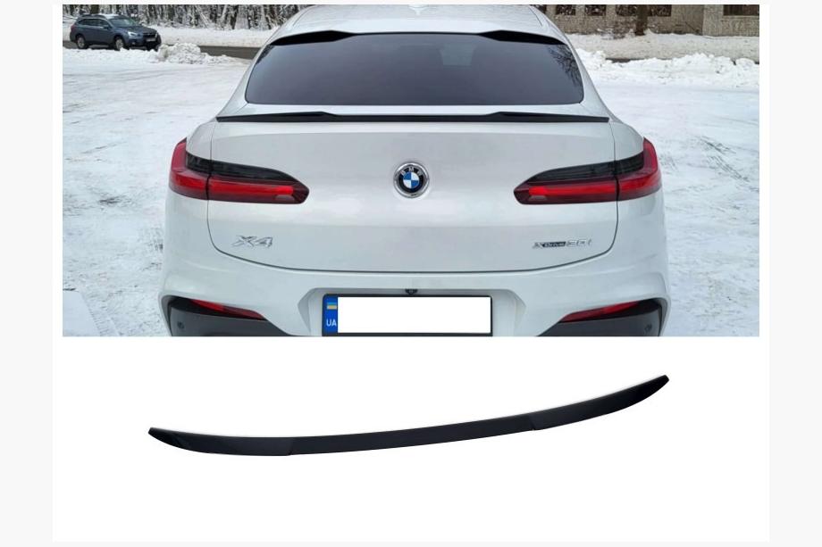 BMW X4 G02 2018– Takalipun spoileri X4M-Style (kiiltävä musta, ABS-muovi) Image