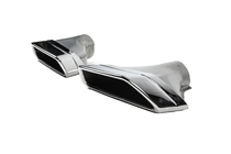 BMW 5-sarja G30/G31 2017–2023 M-Performance Silver pakoputkenpäät (2 kpl) kuva 2