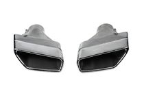 BMW 5-sarja G30/G31 2017–2023 M-Performance Silver pakoputkenpäät (2 kpl) kuva 4