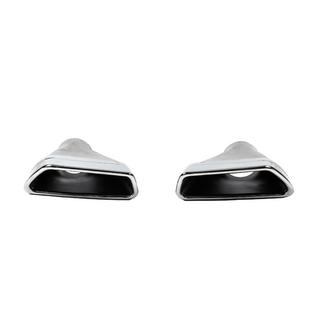 M-Performance Silver pakoputkenpäät (2 kpl) kuva 1