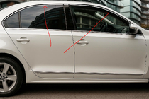 Volkswagen Jetta 2011–2018 Yläikkunalistat 6 kpl, RST kuva 1