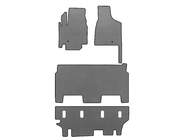 Dodge Grand Caravan V 2008–2020 EVA-lattiamatot (2008-2020, 3 riviä, 8-paikkainen/SXT-varustetaso, harmaa) kuva 1