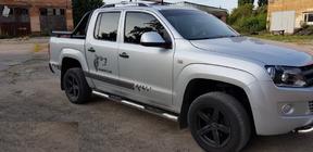 Volkswagen Amarok 2010–2022 Sivusuojaputket (2 kpl, ruostumaton teräs) kuva 10
