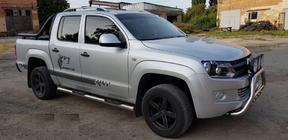 Volkswagen Amarok 2010–2022 Sivusuojaputket (2 kpl, ruostumaton teräs) kuva 12