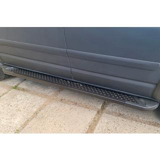 Sivuportaat X5-tyyppi, musta (2 kpl, alumiini) Volkswagen T5 2010–2015 kuva 2