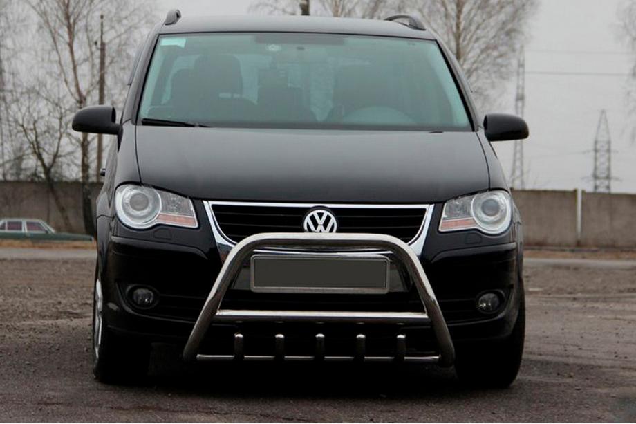 Volkswagen Touran 2003–2010 Karjapuskuri WT003 (ruostumaton teräs) 60 mm, tekstillä Image