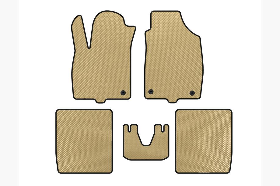 Fiat Panda 2003–2011 EVA-lattiamatot (Beige) Image