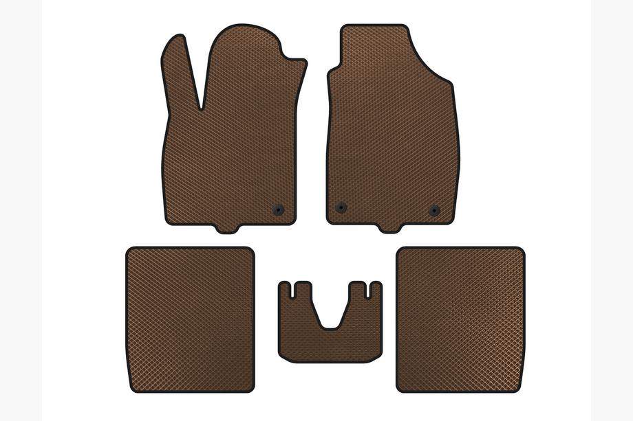 Fiat Panda 2003–2011 EVA-auton matot (ruskea) Image