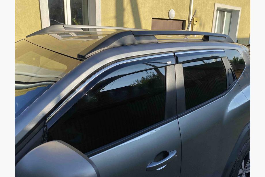 Renault Duster 2024– Ikkunatuuliohjaimet kromilistalla (4 kpl, Niken) Image